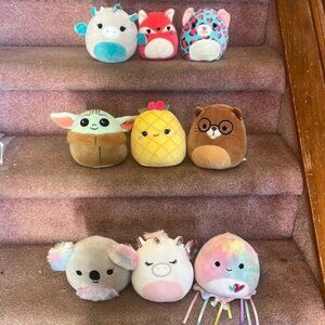 Squishmallows Assorted Set of 9